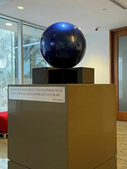 Globe Reveals New Office Art