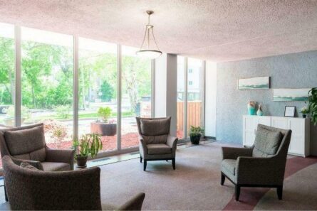 living room of an apartment