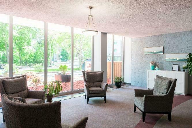 living room of an apartment